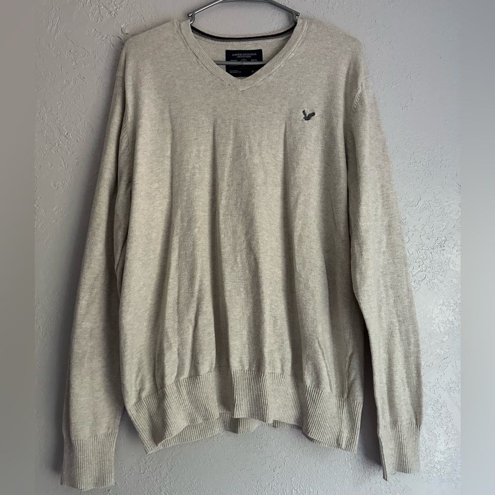 Men’s XL Tan American Eagle Sweater